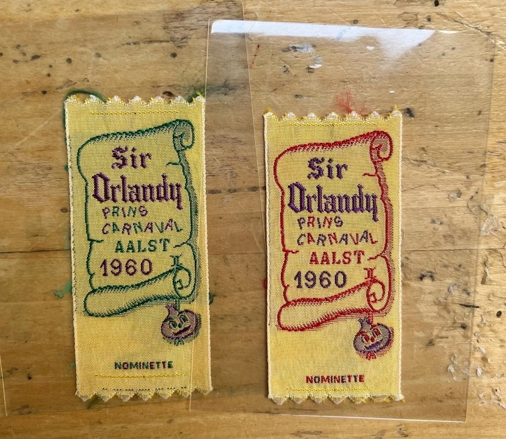Prins Carnaval Aalst 1960 - Sir Orlandy - nominettes, Ophalen of Verzenden, Overige typen
