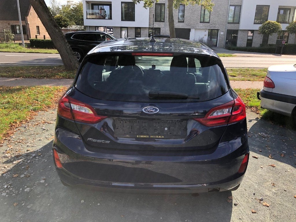 Ford Fiesta 1100 benzine van 2019 met 66500km, Auto's, Voorwielaandrijving, Stof, Beige, 5 deurs
