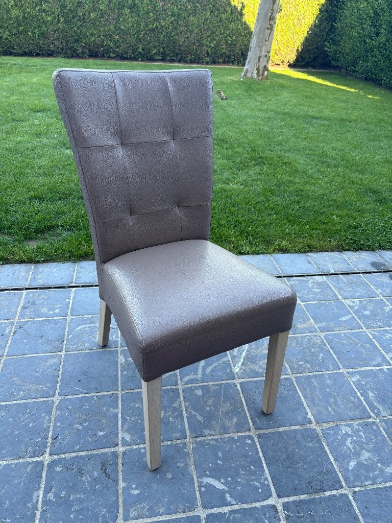 8 Stoelen eetkamer, Huis en Inrichting, Stoelen, Ophalen, Gebruikt, Bruin, Vijf, Zes of meer stoelen