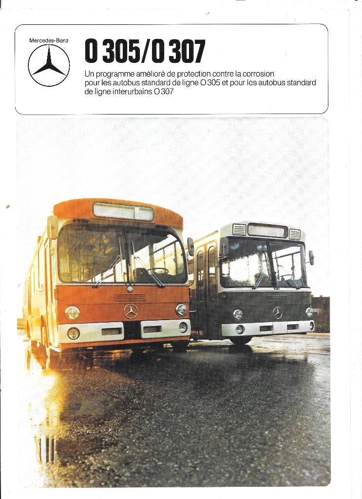 MERCEDES O 305 / O 307, Ophalen of Verzenden, Zo goed als nieuw, Mercedes