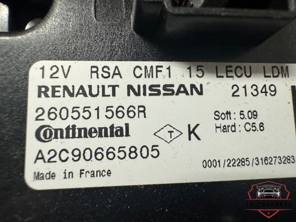 Module de phare Renault/Nissan 260551566r, Renault Group, Contact.group@renault.com, Renault, Utilisé