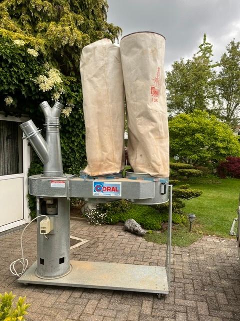 industriële stofafzuiging, Zakelijke goederen, Machines en Bouw | Houtbewerking, Ophalen