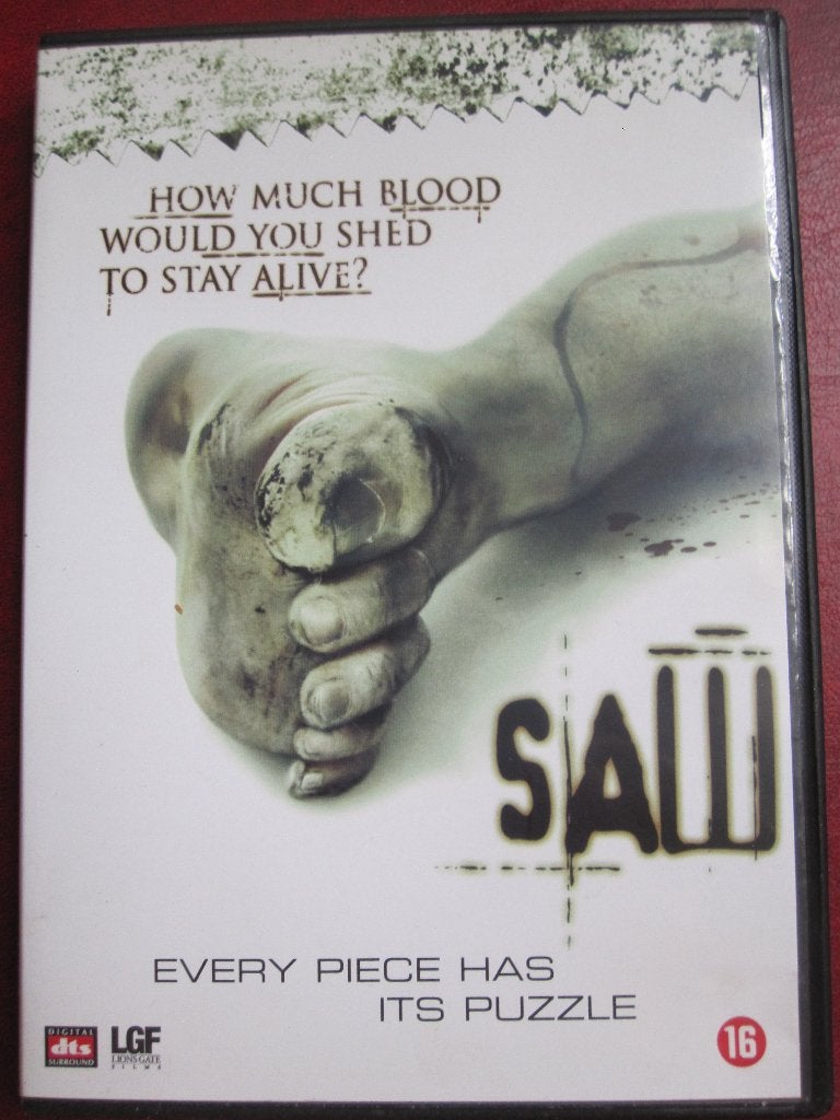 Saw (2004), Cd's en Dvd's, Engels, Vanaf 16 jaar, Nederlands, Ophalen of Verzenden