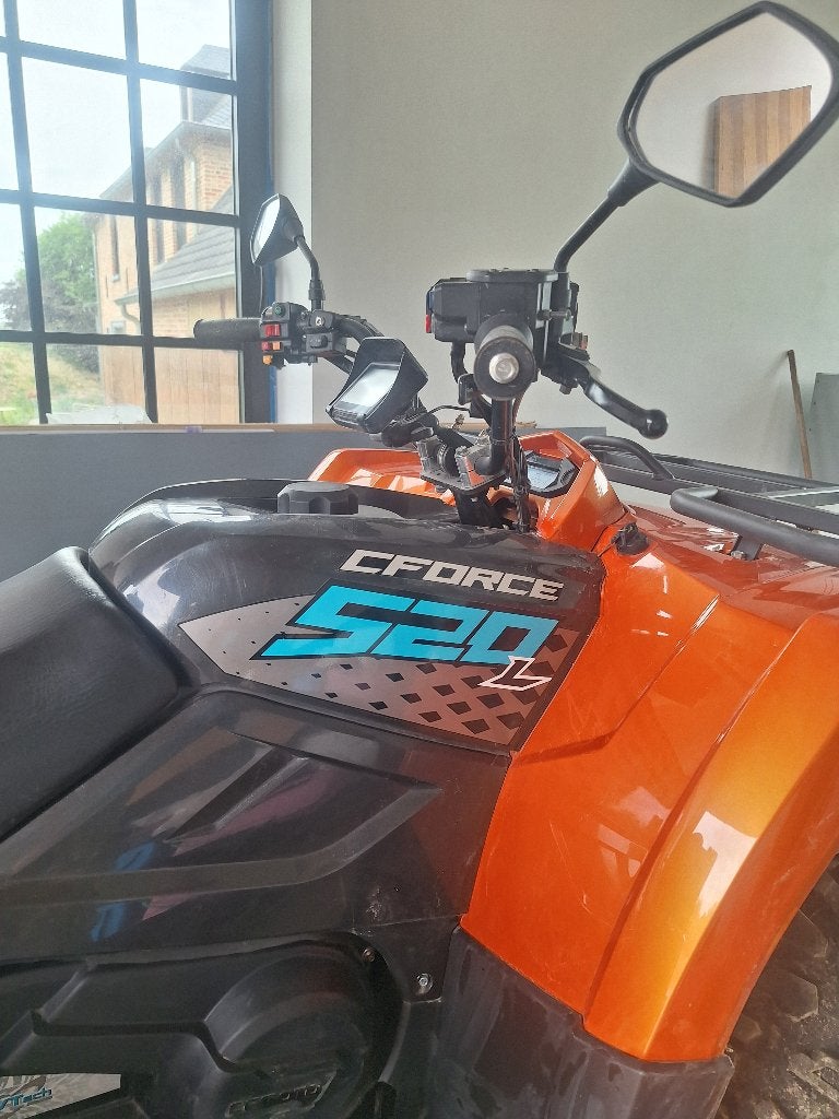 Quad CF moto 520L - 2 places - 2900 km, 4 cylindres, 495 cm³, 12 à 35 kW