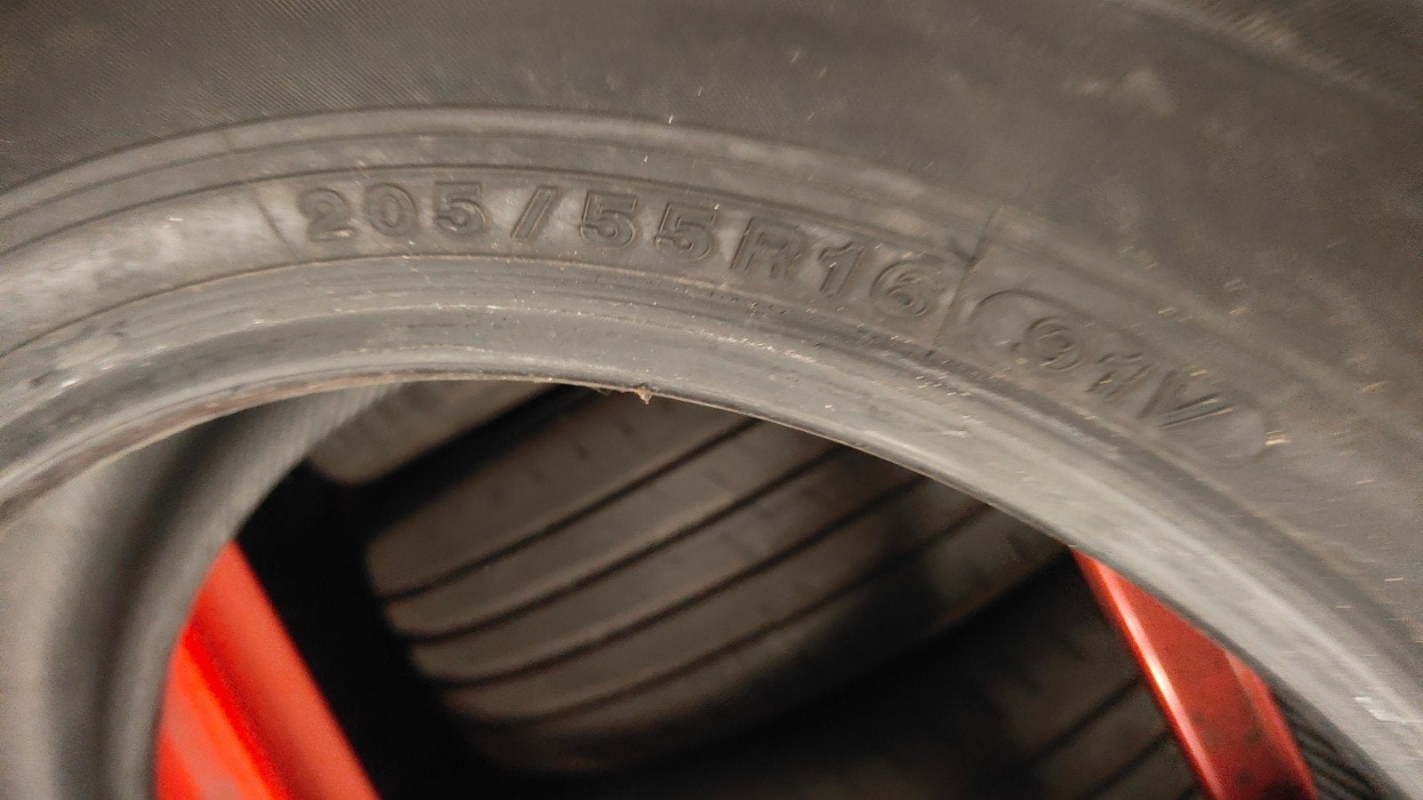 205/55r16 Yokohama 40€ l'unité avec montage, Enlèvement