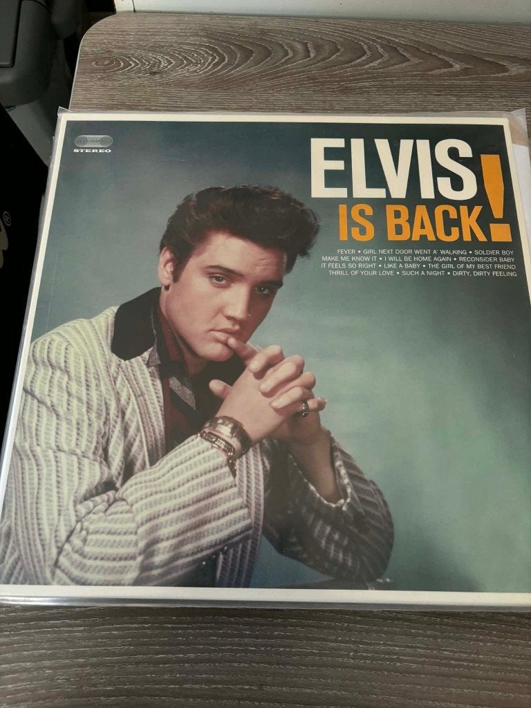 Elvis lp, Elvis is back,waxtime in color label, orange vinyl, LP, Ophalen of Verzenden, 12 inch, Nieuw in verpakking