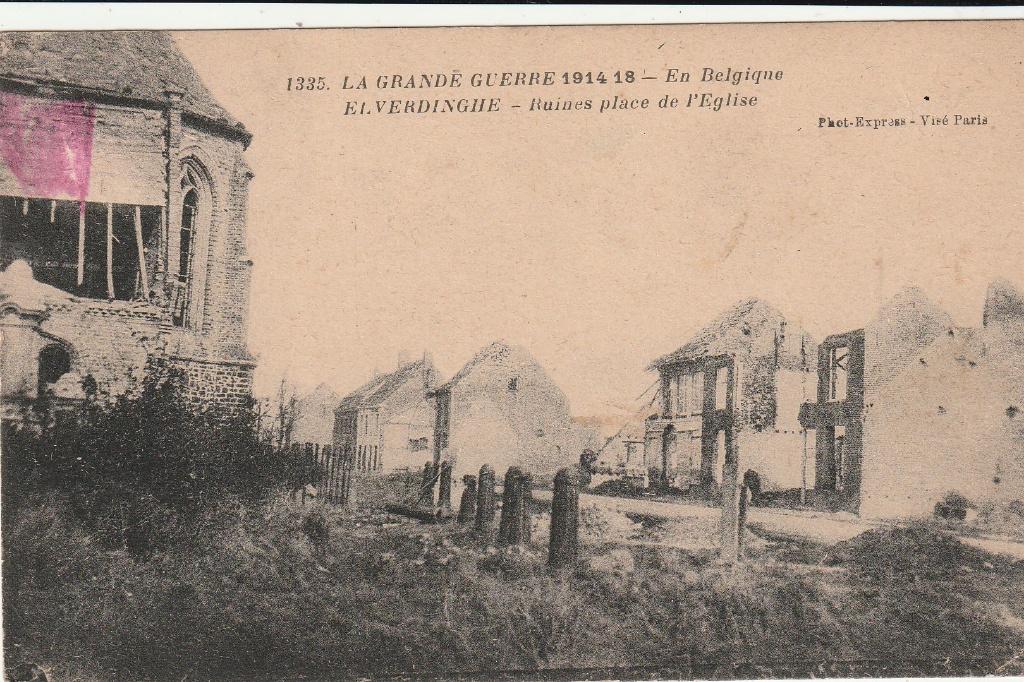 Militaria Elverdinge, 1914-18, Verzenden