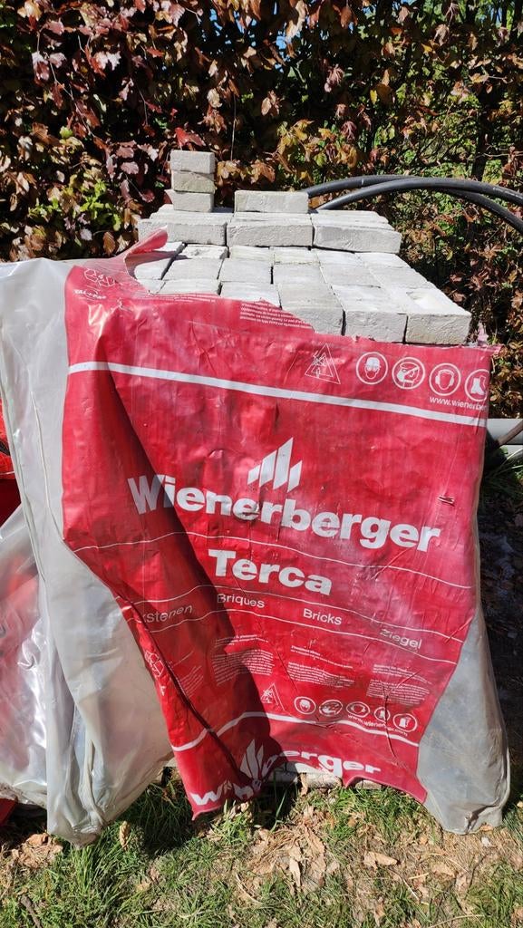 Wienerberger Agora zilvergrijs : 1 volledige pallet, Doe-het-zelf en Bouw, Metselstenen, Ophalen