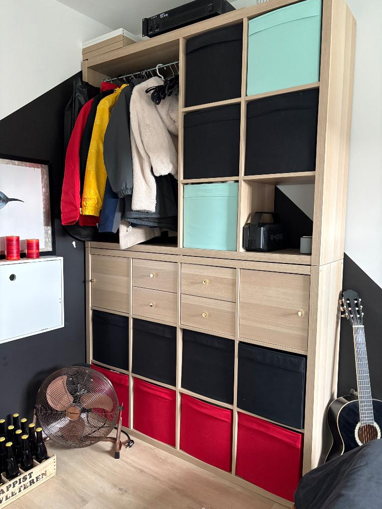 2 IKEA KALLAX kasten (3x4 vakken), Enlèvement, Comme neuf