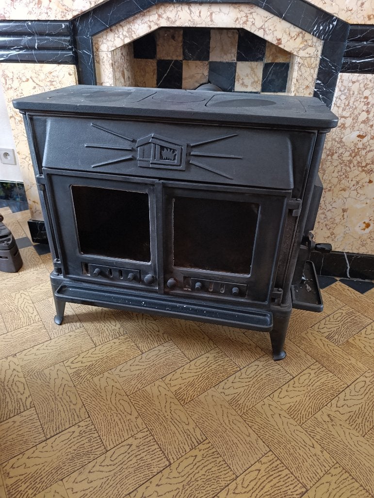 Poêle au bois marque DOVRE, Enlèvement, Utilisé, Bois, Autoportant