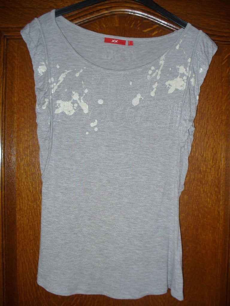 T-shirt Mexx Jeans maat S, Kleding | Dames, T-shirts, Mexx, Ophalen of Verzenden, Maat 36 (S), Grijs