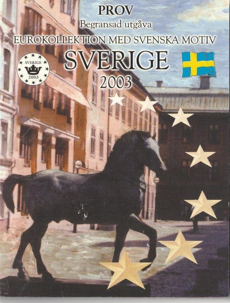 SVERIGE 2003 PROV BEGRANSAD UTGAVA EUROKOLLEKTION, Timbres & Monnaies, Enlèvement ou Envoi