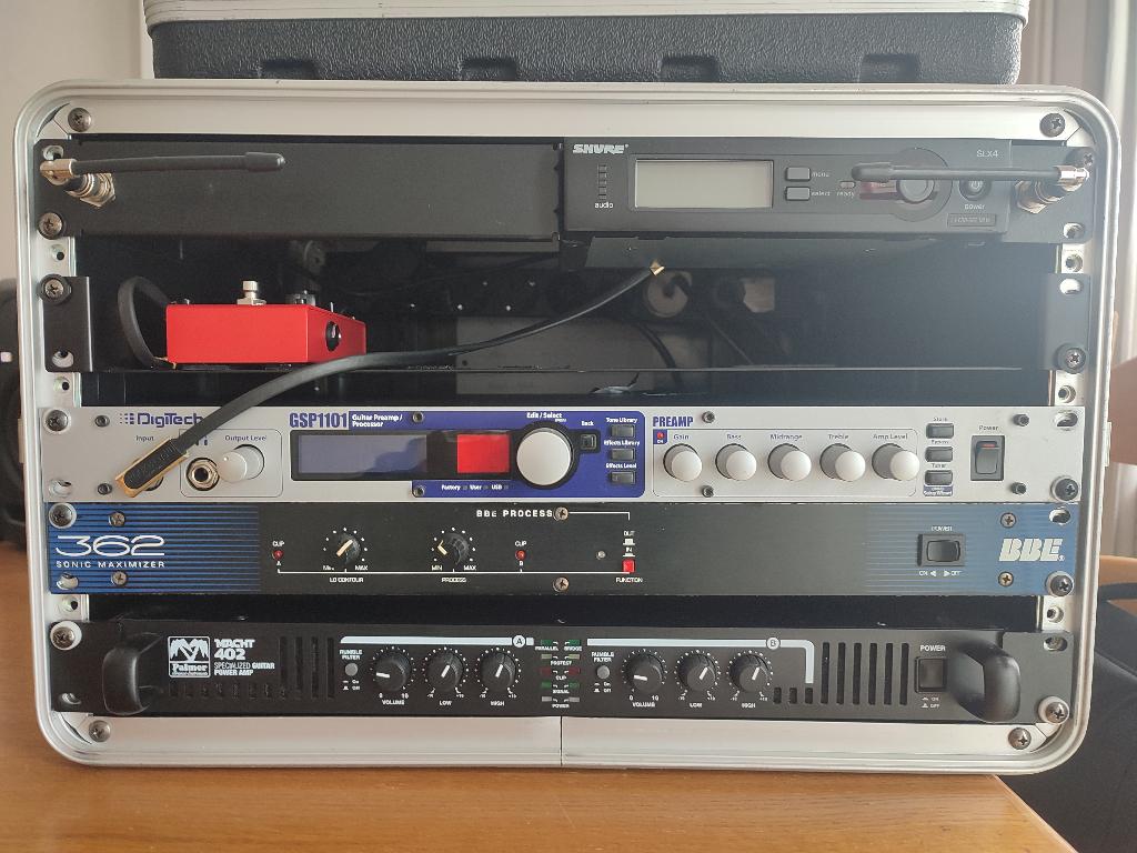 digitech gsp 1101 bbe palmer macht 402, Enlèvement ou Envoi, Comme neuf, Guitare, 100 watts ou plus