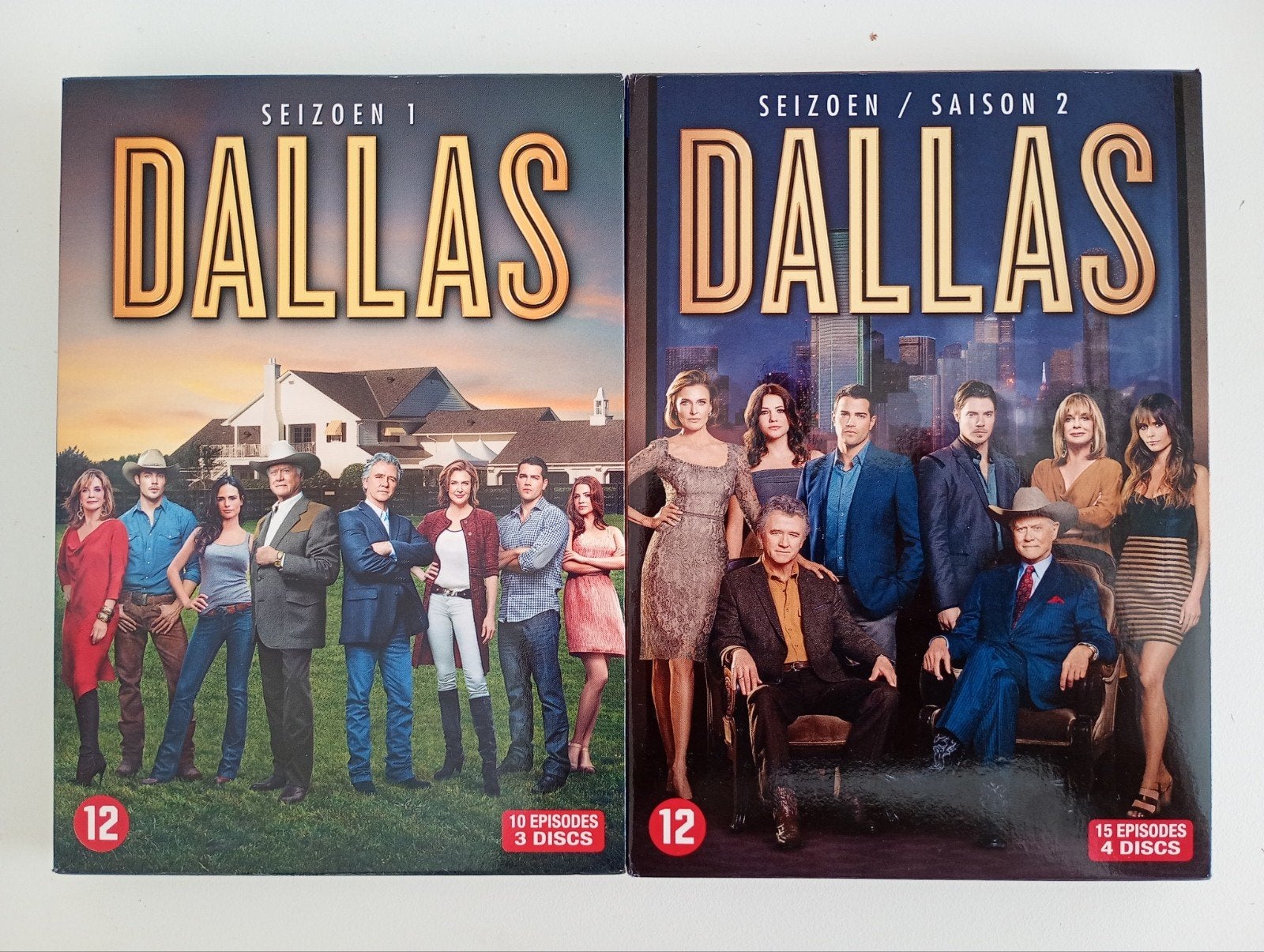 Dallas seizoen 1 en 2 van de nieuwe serie, Cd's en Dvd's, Ophalen of Verzenden, Nederlands, Seizoen 1, Nederlands