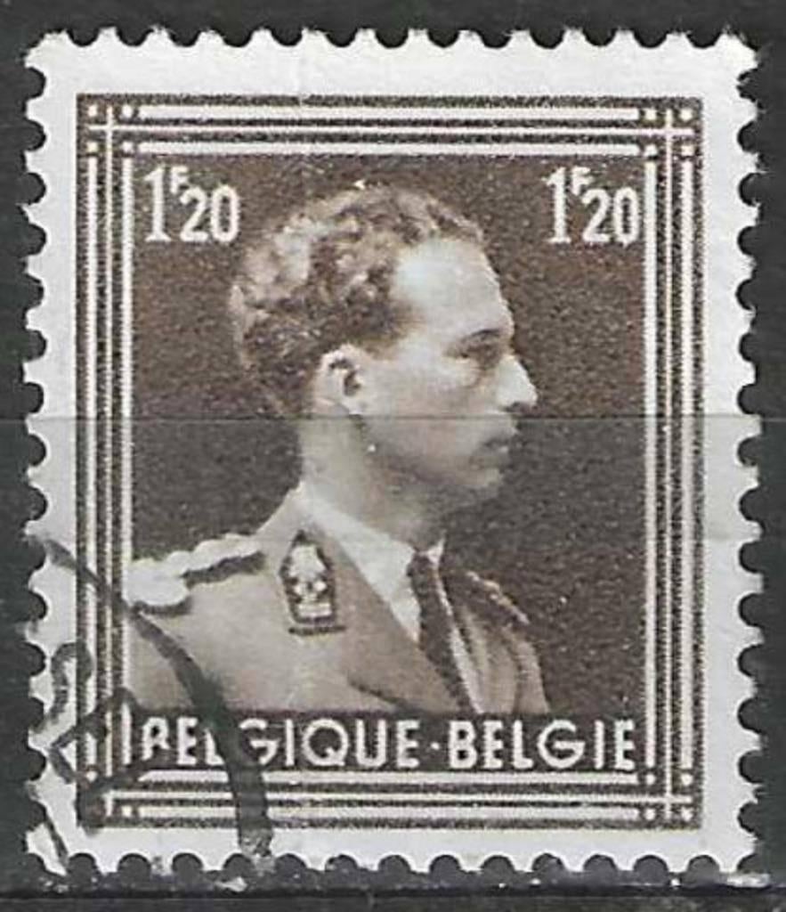 Belgique 1956 - Yvert/OBP 1005 - Léopold III (ST), Envoi, Affranchi, Oblitéré, Maison royale