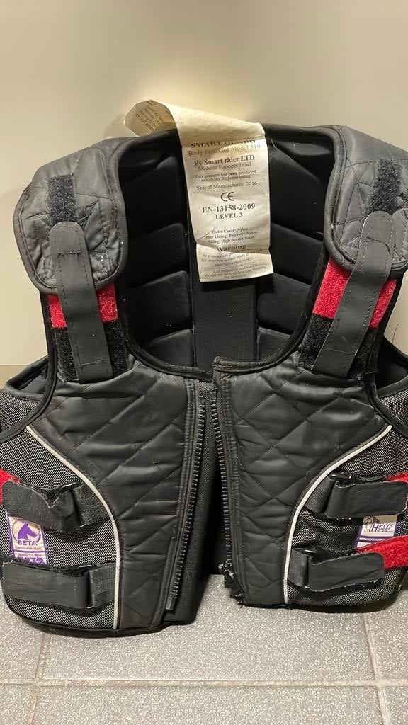 Paardrij body protector, Dieren en Toebehoren, Ophalen of Verzenden, Gebruikt, Rijden