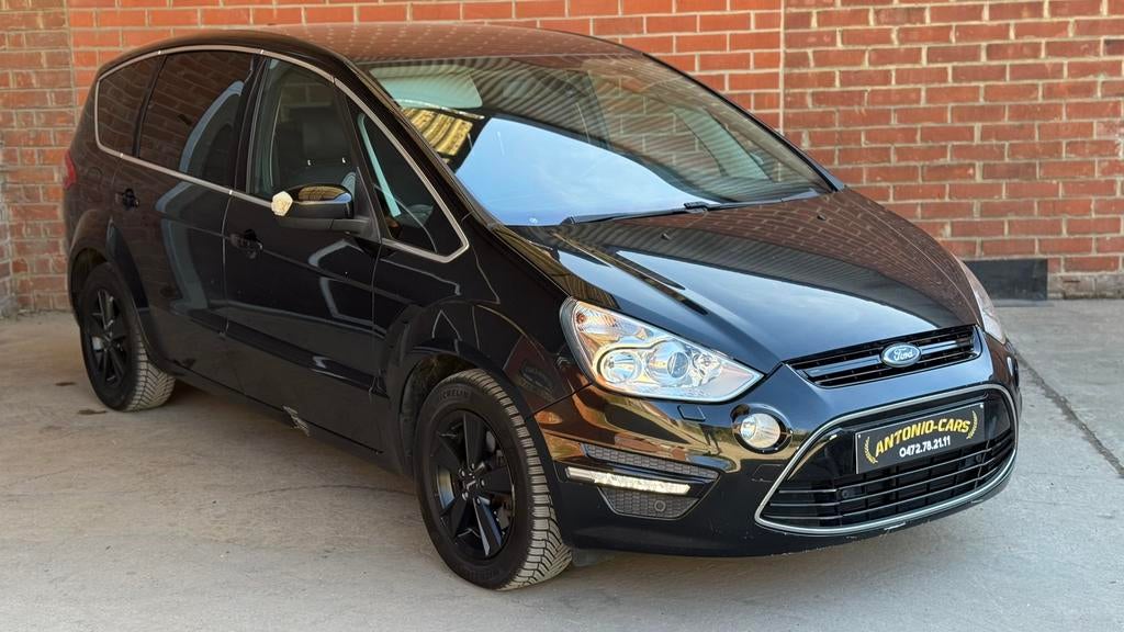 Ford S-Max 2.0TDCI TITANIUM+Full Option Prête à Immatriculer, Autos, Ford, Cuir, Euro 5, Entreprise, Noir