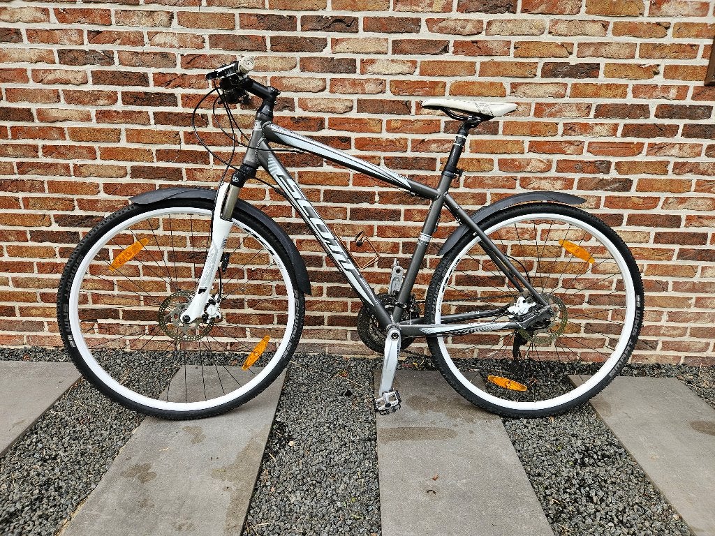 Mountainbike, Fietsen en Brommers, Gebruikt, Hardtail, Heren, Schijfrem