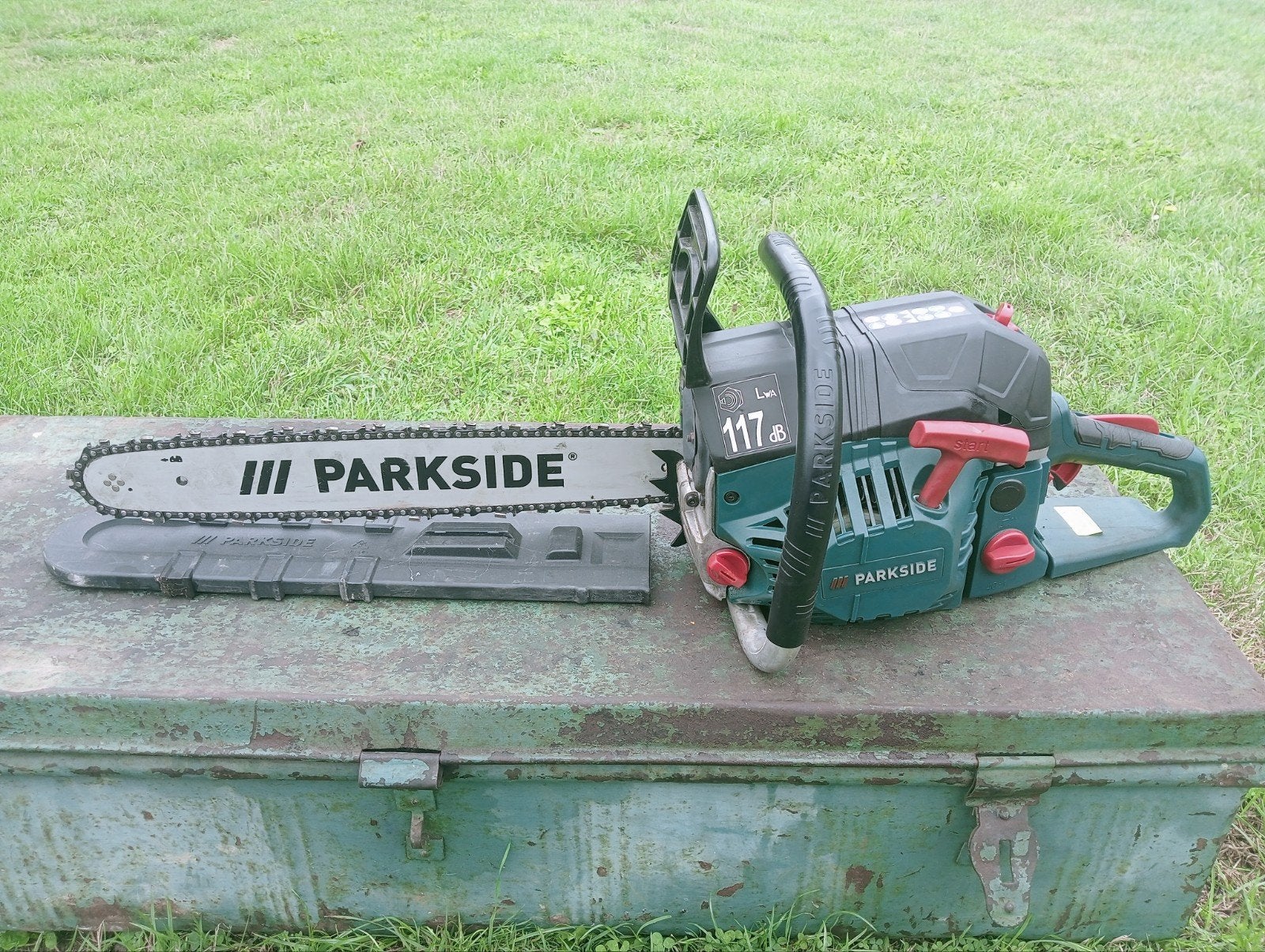 tronçonneuse Parkside 53cc, Enlèvement