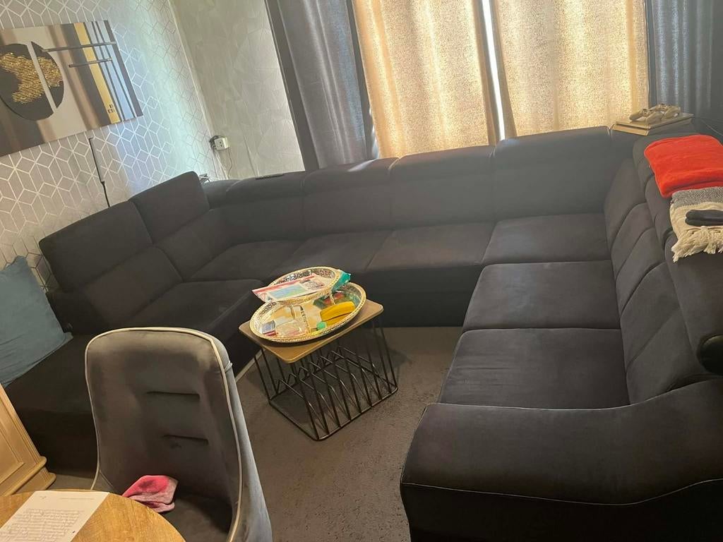 Salon, Utilisé, Tissus