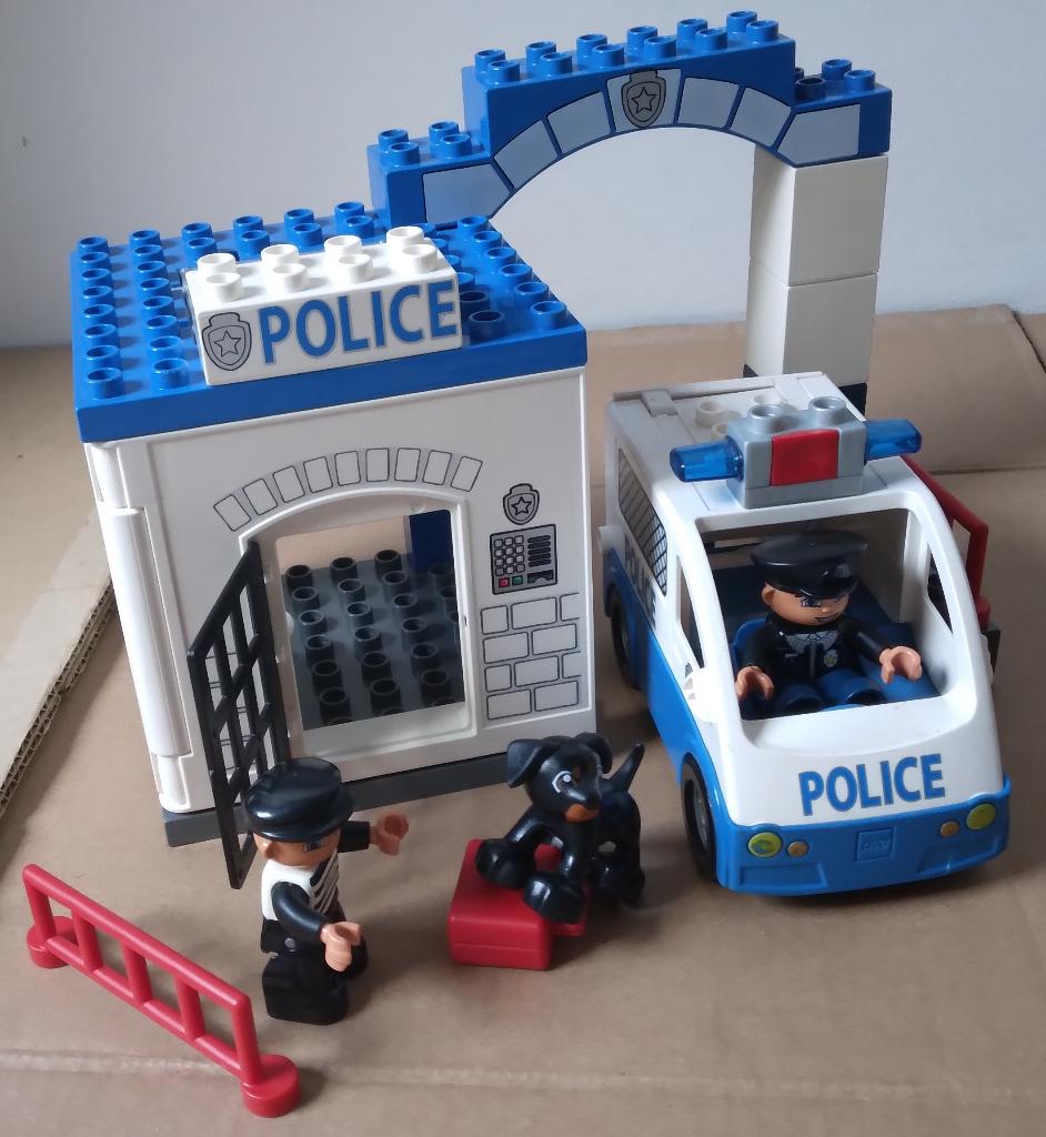 Police Station - Duplo #5602 (2008), Ophalen, Gebruikt, Compleet, Duplo