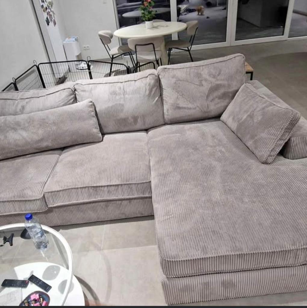 Zetel lounge L vorm, Huis en Inrichting, Ophalen, Zo goed als nieuw