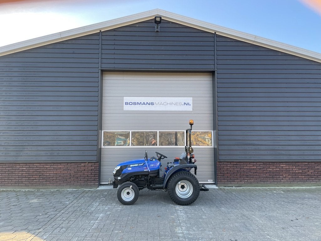 Solis 20 minitractor NIEUW (18.5 PK mitsubishi) incl gazonba, Articles professionnels, Agriculture | Tracteurs, Neuf, Autres marques