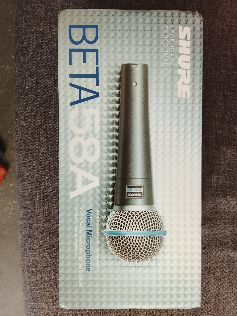 Microfoon nieuw in doos, Musique & Instruments, Microphones, Enlèvement, Neuf, Micro chant