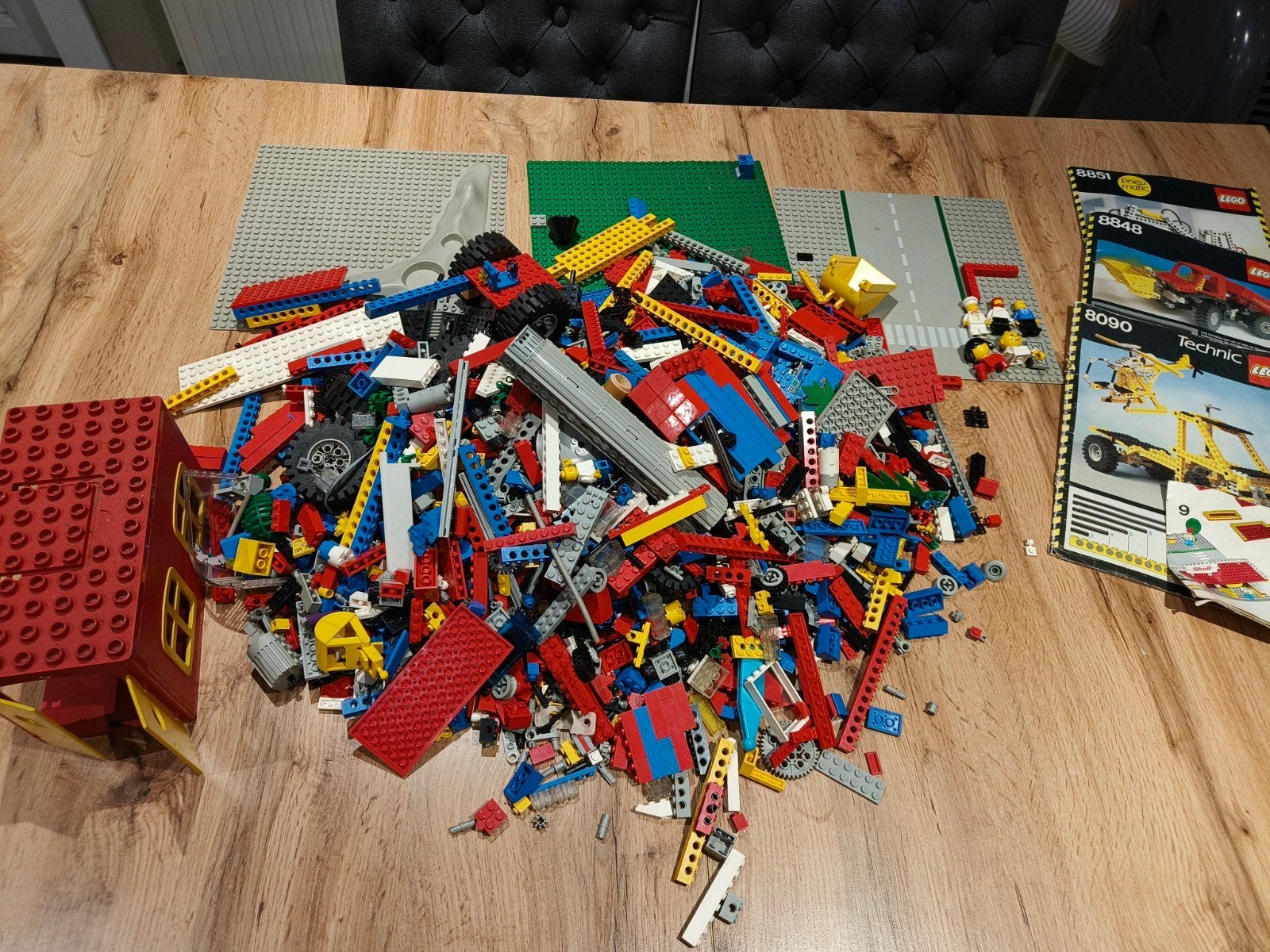 Oude Lego, Ophalen