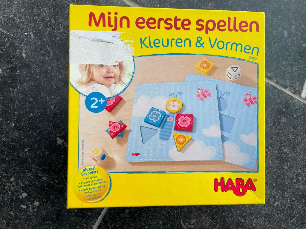 haba mijn eerste spellen: kleuren en vormen, Kinderen en Baby's, Speelgoed | Educatief en Creatief, Ophalen of Verzenden