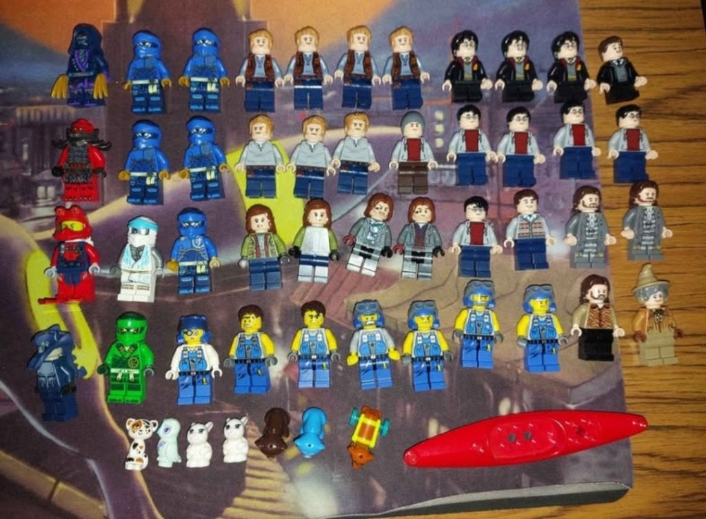 Lego lot de 51 minifig + un bateau, Enfants & Bébés, Jouets | Duplo & Lego, Lego, Harry Potter, Minifigurines incluses, Utilisé