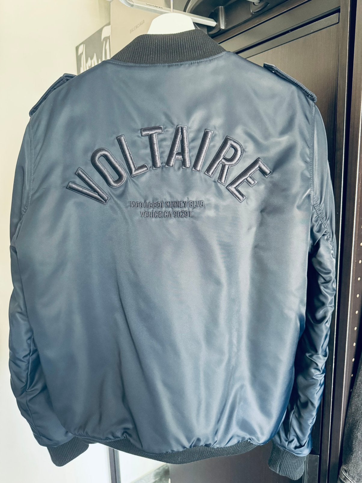 Zadig & Voltaire Benet Blouson Bomber Jacket XL, Enlèvement ou Envoi, Neuf, Taille 56/58 (XL), Bleu