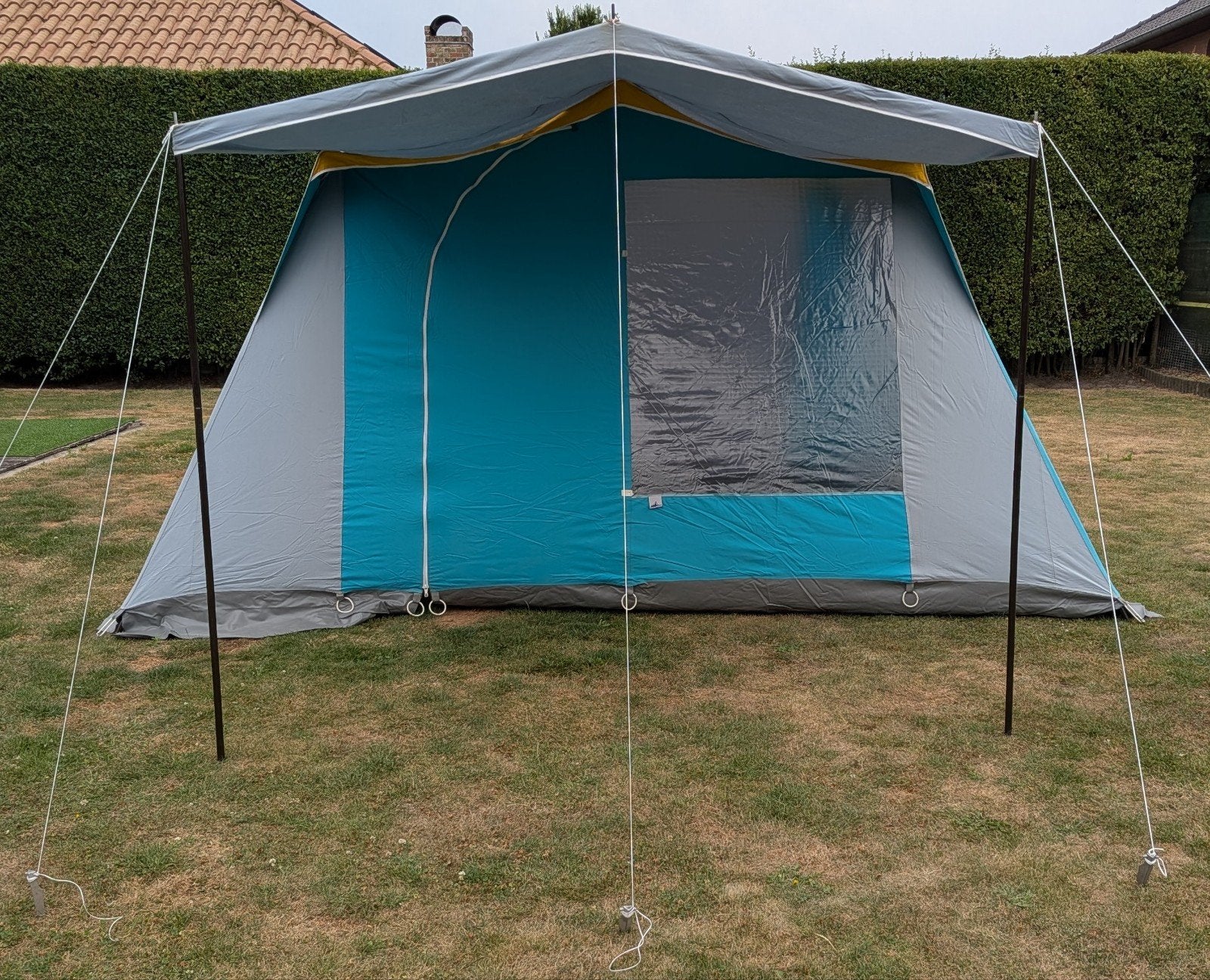 Tente bungalow, Enlèvement