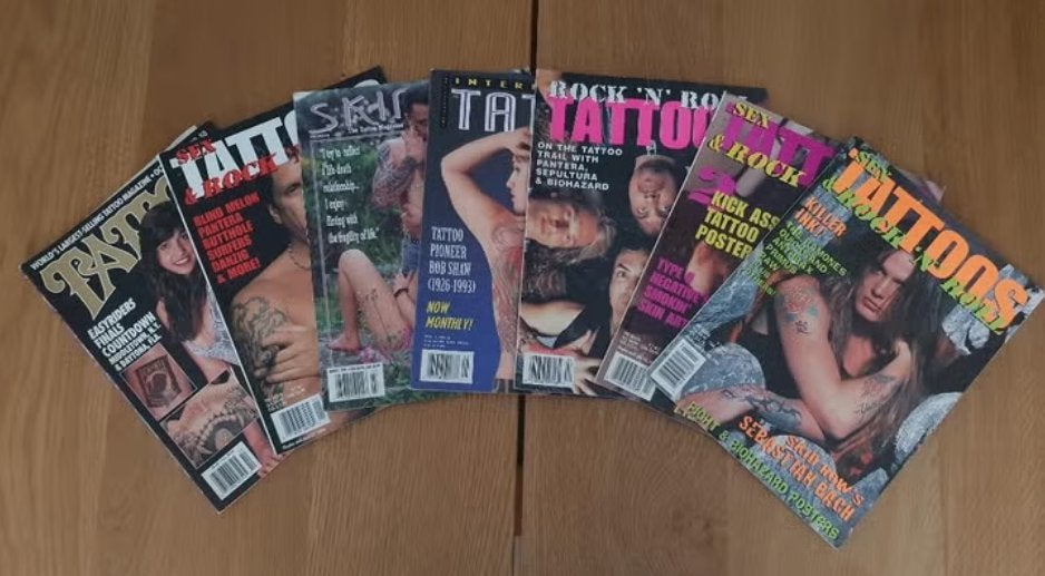 Muziektijdschriften - Tattoo tijdschriften, Boeken, Ophalen of Verzenden