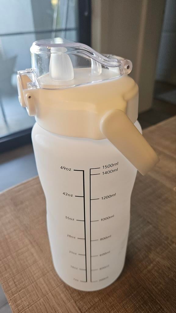Grote nieuwe drinkbus 1,5 liter, Ophalen
