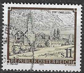 Oostenrijk 1990 - Yvert 1811 - Abdijen en Kloosters (ST), Verzenden, Gestempeld