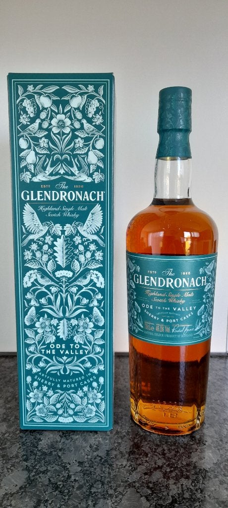 Glendronach whisky Ode to the Valley, Collections, Vins, Enlèvement ou Envoi, Neuf, Pleine