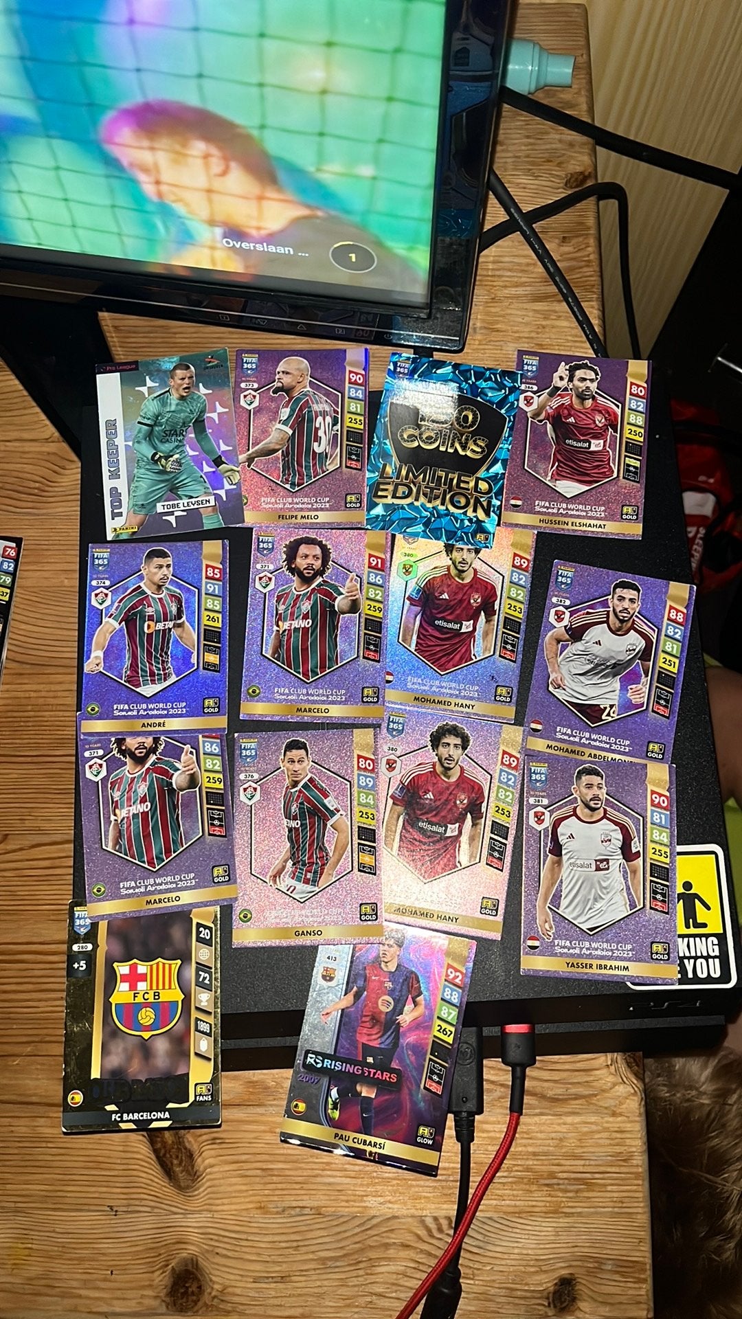 Voetbal kaarten, Hobby en Vrije tijd, Verzamelkaartspellen | Yu-gi-Oh!, Ophalen, Nieuw, Meerdere kaarten, Foil