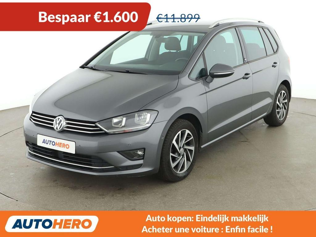 Volkswagen Golf Sportsvan 1.2 TSI Sound BlueMotion, Auto's, Stof, Gebruikt, Zwart, Golf Sportsvan