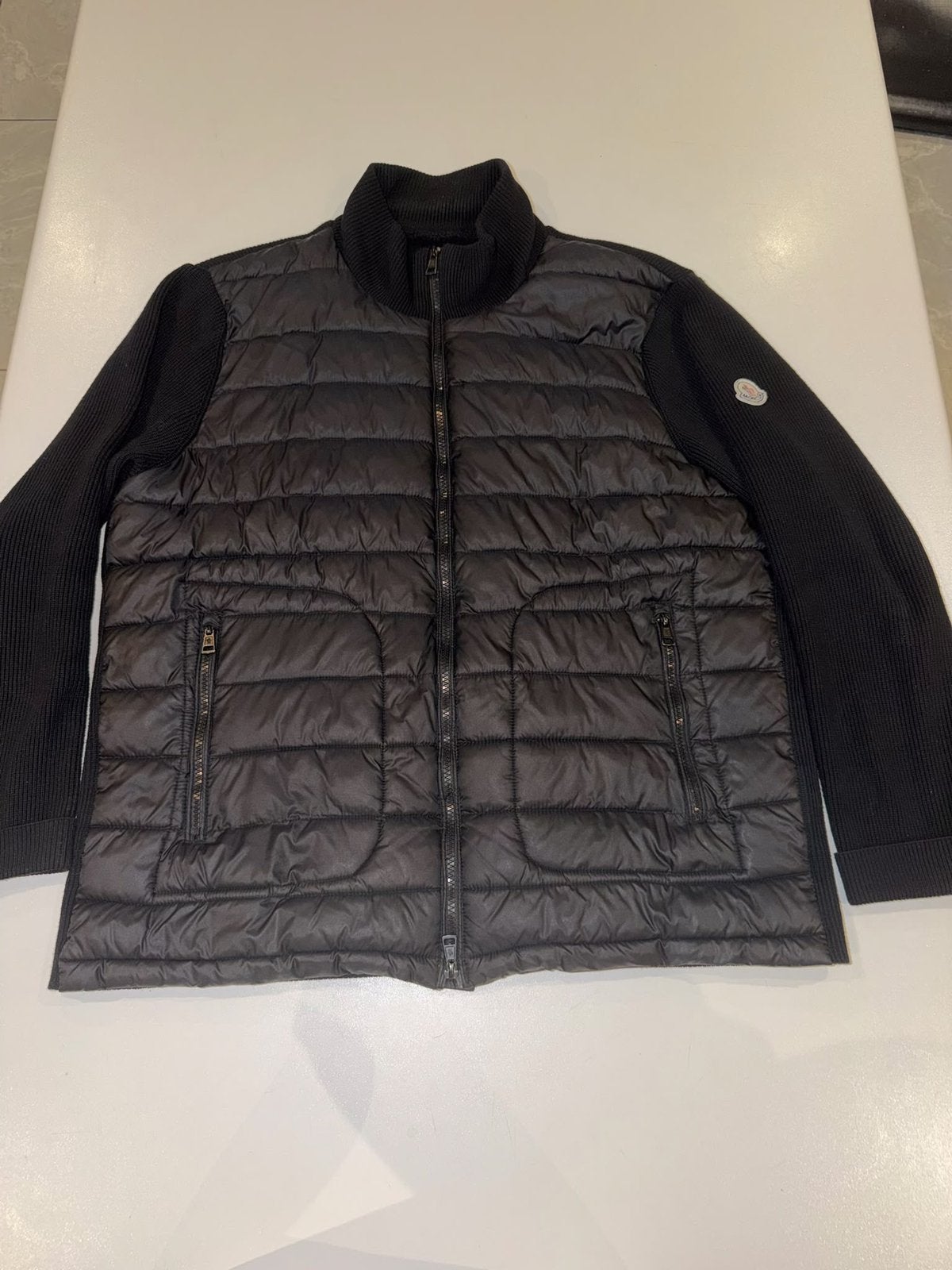 Moncler, Vêtements | Hommes, Vestes | Été, Enlèvement, Porté, Taille 48/50 (M), Noir