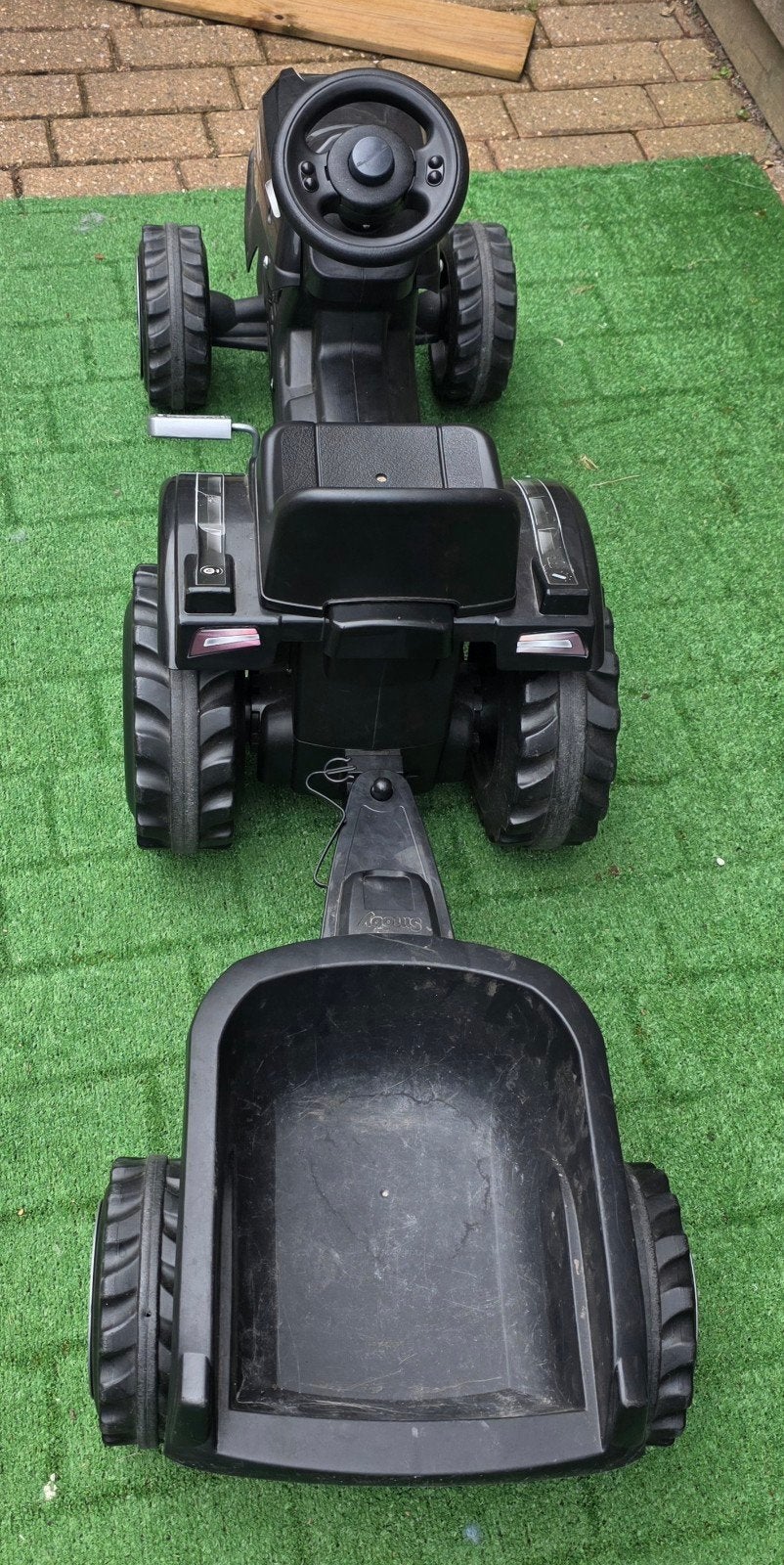 tractor met aanhanger, Kinderen en Baby's, Ophalen, Gebruikt, Met kar of aanhanger