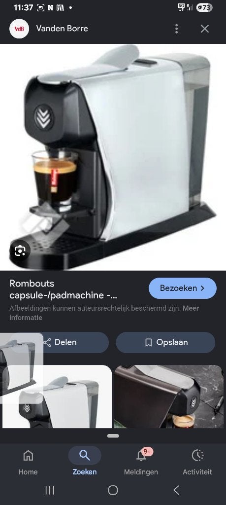 Senseo rombouts  malango eoh, Elektronische apparatuur, Ophalen, Overige typen, Nieuw, Senseo
