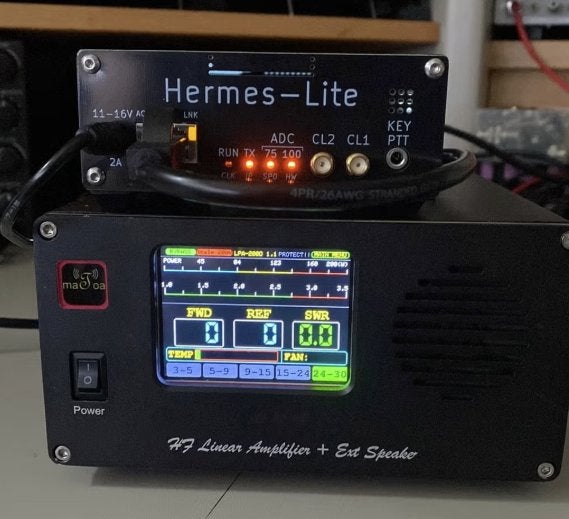 Hermes Lite 2 SDR Zender en Ontvanger, Ophalen of Verzenden, Zo goed als nieuw, Zender en Ontvanger