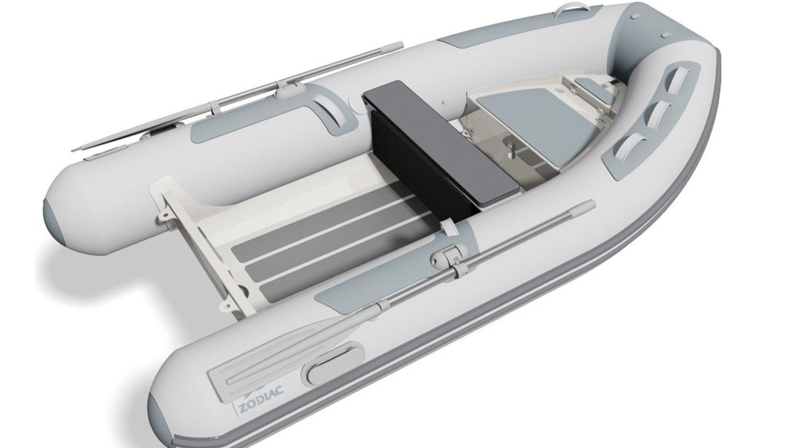 Zodiac Cadet 360 FR Schlauchboot mit Suzuki 15 PS Motor, Ophalen, Aluminium, 4 m, Peddels