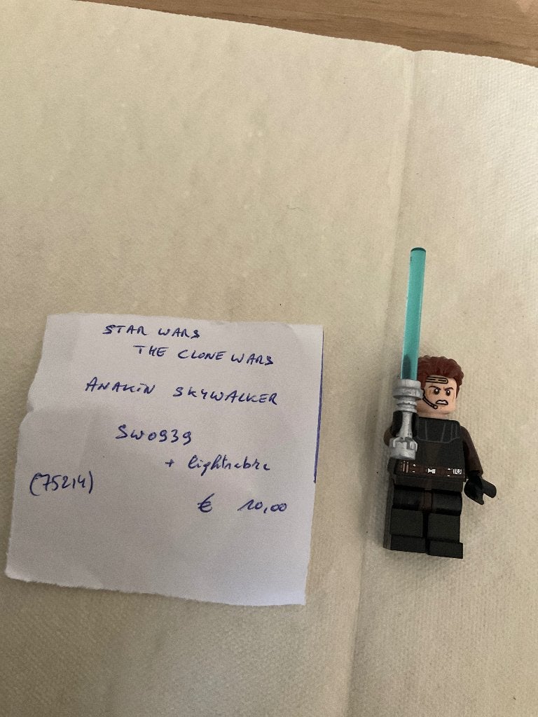 Lego star wars fig SW0939 Anakin Skywalker, Star Wars, Lego, Ophalen of Verzenden, Zo goed als nieuw