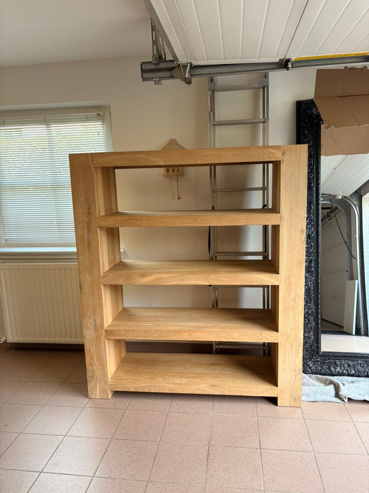 Massief eikenhouten kast te koop, Ophalen, Zo goed als nieuw