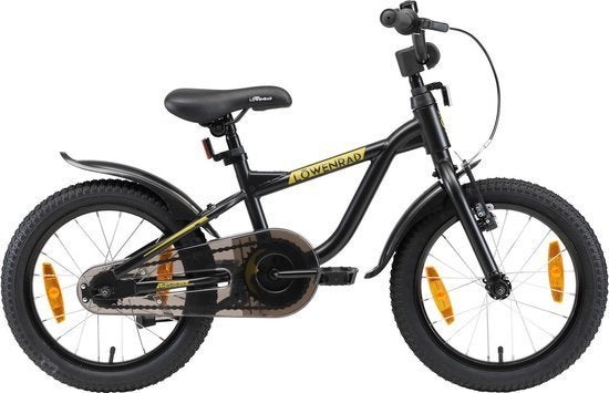 kinderfiets Lowenrad 3 tot 6 jaar, Fietsen en Brommers, Ophalen, Gebruikt, Terugtraprem, Minder dan 16 inch