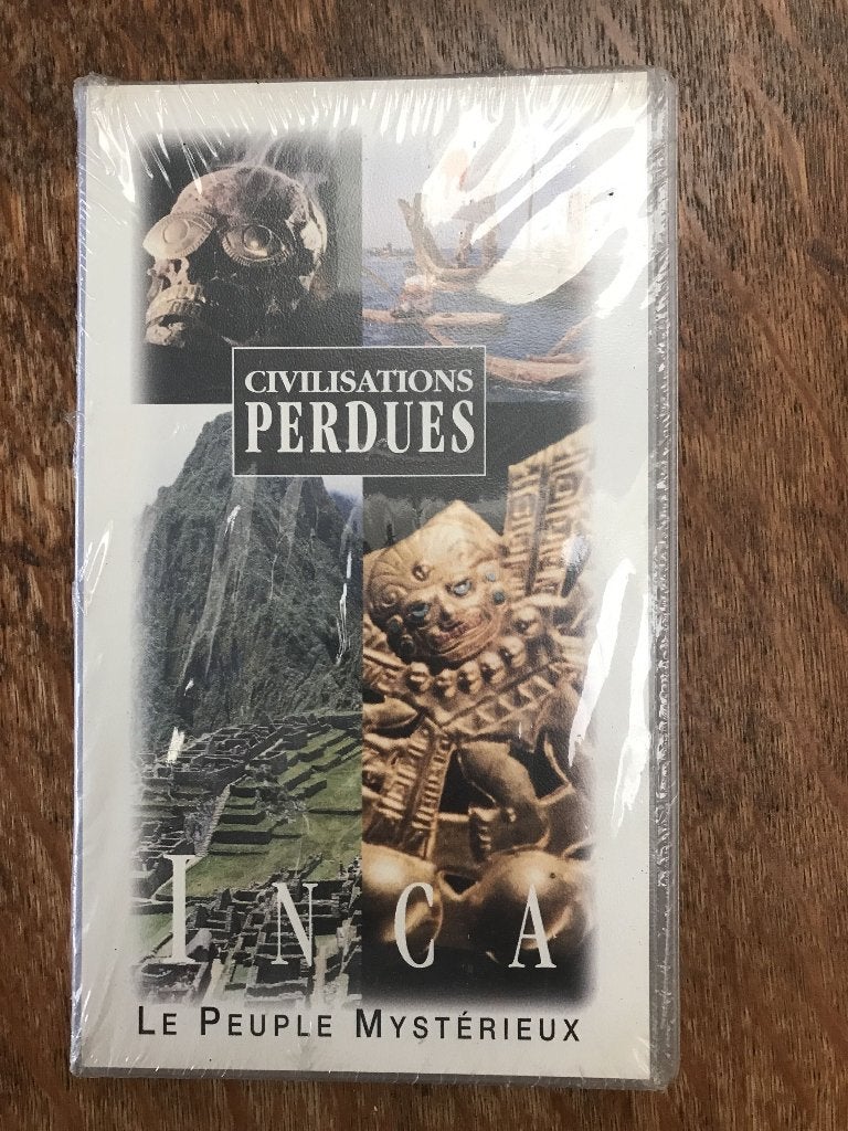VHS Inca Le peuple mystérieux Civilisations Perdues TimeLife, Enlèvement ou Envoi, Tous les âges, Français, Documentaire