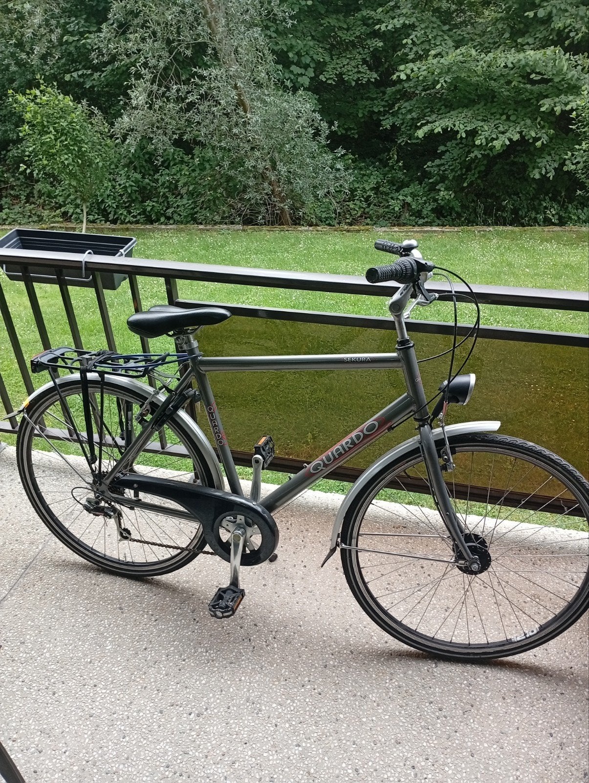 Herenfiets, Minder dan 10 versnellingen, Velgrem, 53 tot 57 cm, Ophalen