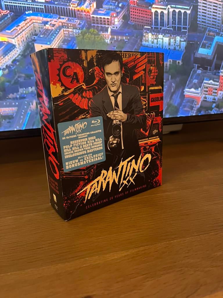 Tarantino XX Blu-ray volledige boxset, Cd's en Dvd's, Ophalen of Verzenden, Zo goed als nieuw, Thrillers en Misdaad, Boxset